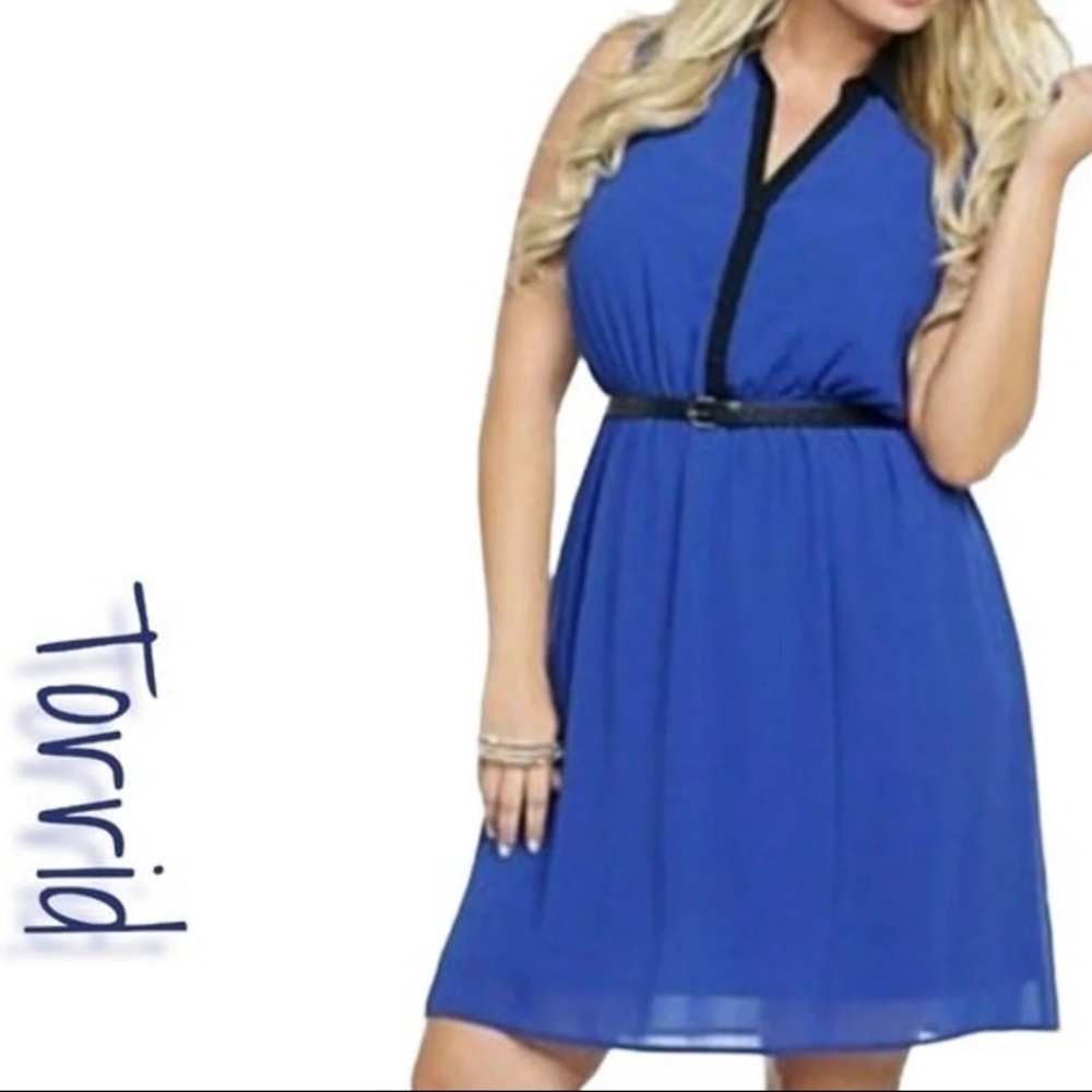Torrid Blue ModCloth Dress